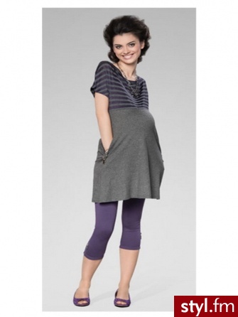 Happy Mum Legginsy zipper - Leginsy Spodnie Moda