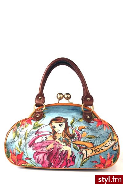 Isabella Fiore 495$, torebka ze znakiem zodiaku Ryby - Pozostałe Torebki Moda