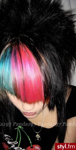 EMO Alternatywne Średnie Fryzury
