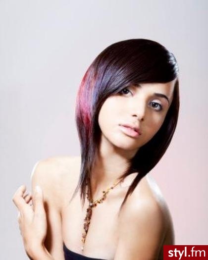 Średnie Fryzury