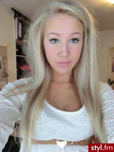 Blond Rozpuszczone Proste Na co dzień Długie Fryzury