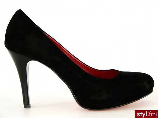 ,. skóra naturalna, wys. obcasa 9,5 cm , cena ok. 219 zł - Pozostałe Buty Moda