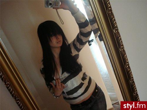 EMO Alternatywne Średnie Fryzury