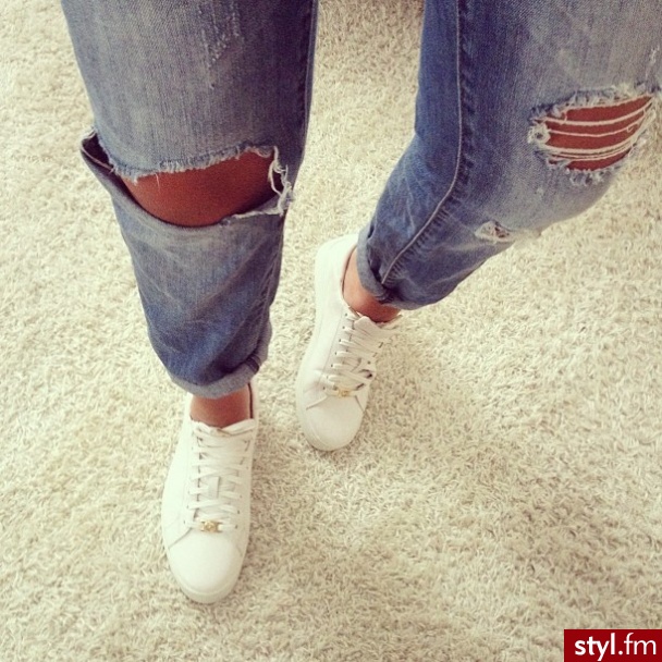 Jeansy Spodnie Moda