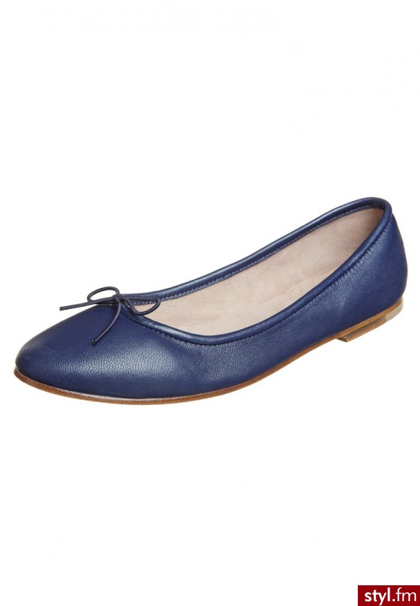Bloch FONTEYN Baleriny niebieski BL486 - Balerinki Buty Moda