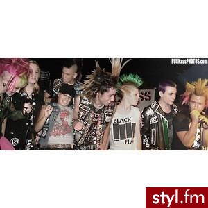 Punk Rock Alternatywne Średnie Fryzury