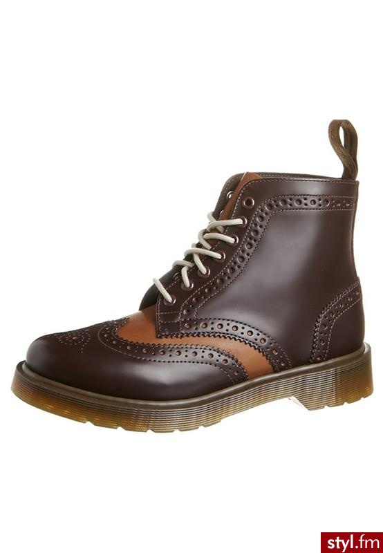 Dr. Martens AFFLECK Botki sznurowane brązowy (15013) - Botki Buty Moda