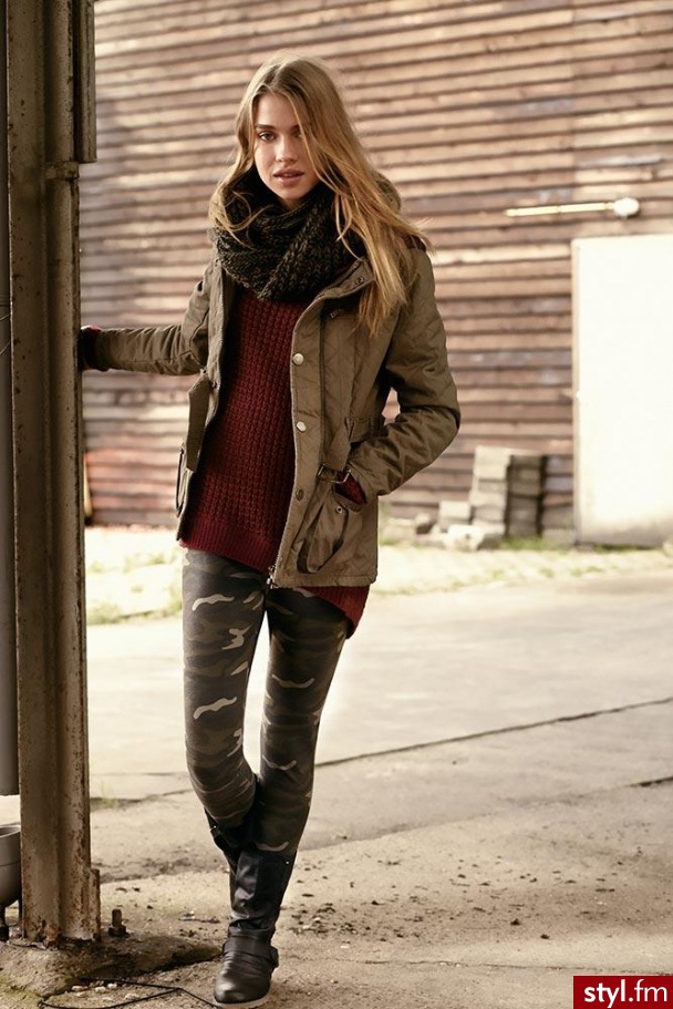 Leginsy Spodnie Moda