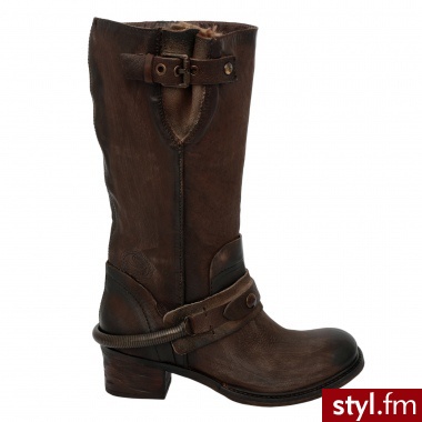 Venezia KOZAKI 40G05300S TAU - Kozaki Buty Moda