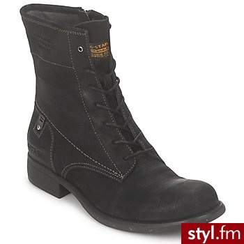 G-Star Raw BUTY VOYAGE Black - Pozostałe Buty Moda