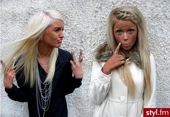 Blond Rozpuszczone Proste Na co dzień Długie Fryzury