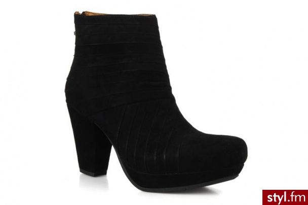 Earthies PÓŁBUTY I BOTKI JASKO BY EARTHIES (Czarny) - Botki Buty Moda