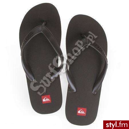 KLAPKI QUIKSILVER 2011 MOLOKAI BASIC 44 BROWN - MĘSKIE - Klapki Buty Moda