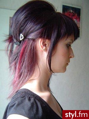 Średnie Fryzury