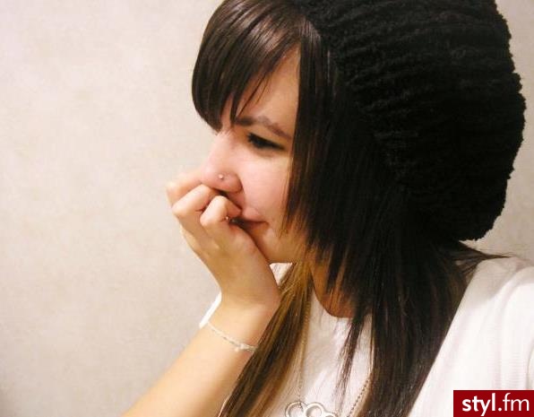 EMO Alternatywne Średnie Fryzury