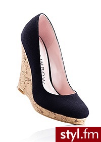 Bonprix Czółenka czarny 918149_19390 - Czółenka Buty Moda