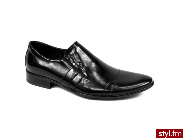 Man Fashion Półbuty wizytowe 3660022M - Półbuty Buty Moda
