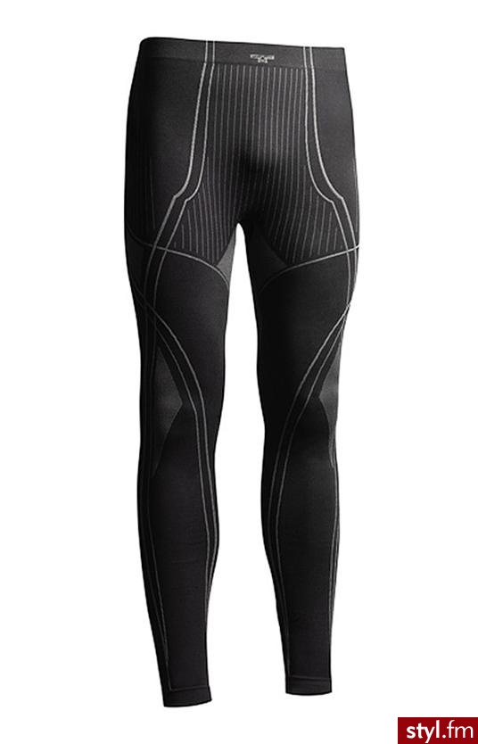 Tervel Optiline legginsy męskie DŁ (czarno-szary) - Leginsy Spodnie Moda
