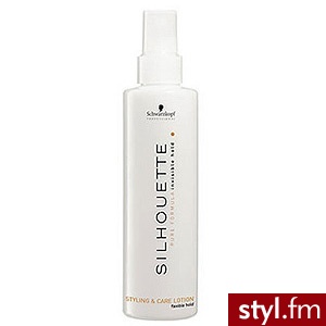 Schwarzkopf Silhouette Pure Formula Styling and Care Lotion biały elastycznie utrwalający lotion do włosów 200 ml - Emu Buty Moda