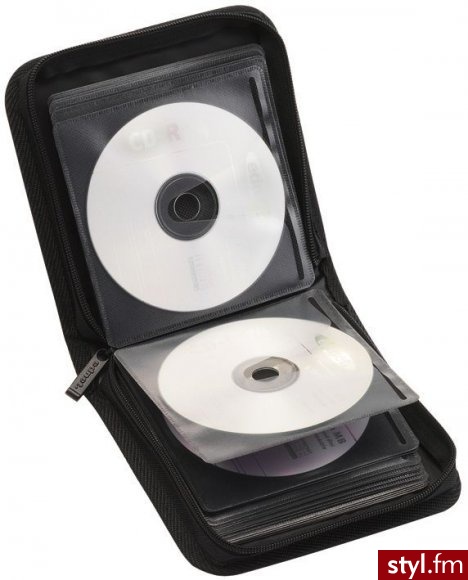 Ednet Etui na 24 plyty CD/DVD - Portfele i etui Dodatki Moda