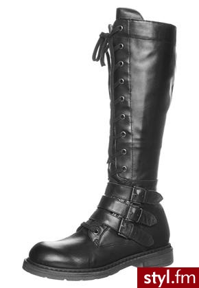 Janet Sport Kowbojki i Buty motocyklowe czarny (32758) - Pozostałe Buty Moda