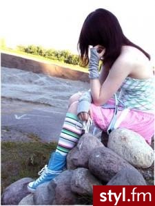 EMO Alternatywne Średnie Fryzury