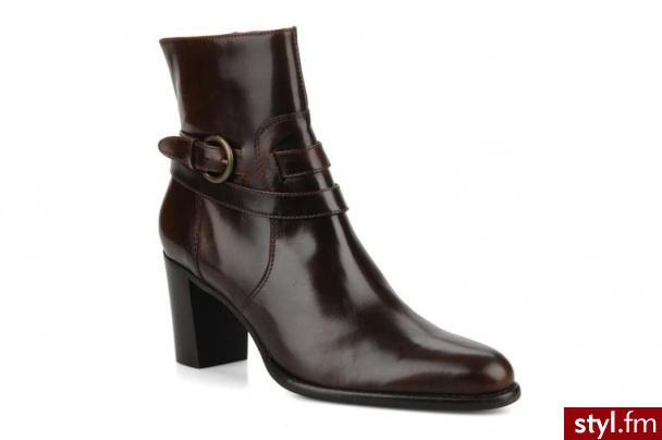Georgia Rose PÓŁBUTY I BOTKI DOCOOTE BY GEORGIA ROSE (Brązowy) - Botki Buty Moda