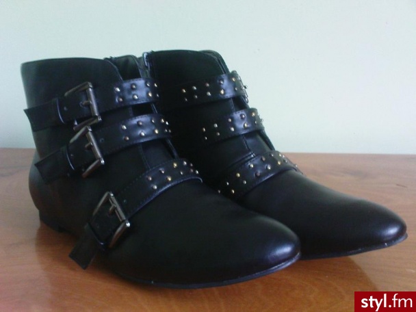 moje nowe :) - Botki Buty Moda