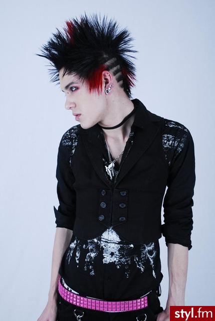 EMO Alternatywne Średnie Fryzury