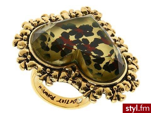 Pierścionek od Betsey Johnson - 46$ - Pozostałe Dodatki Moda