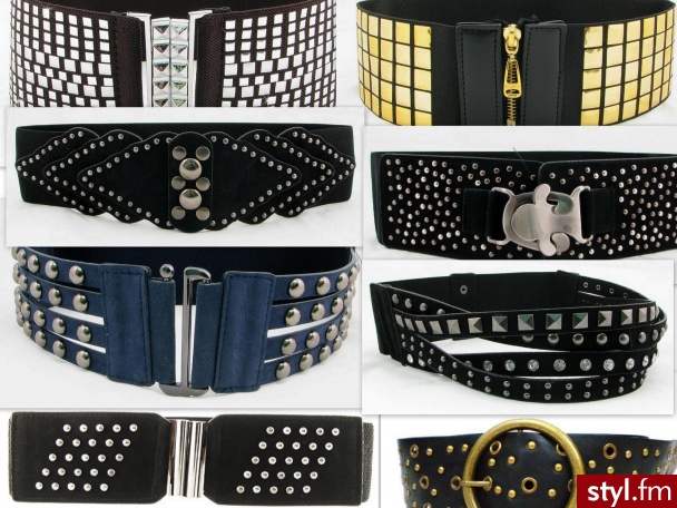 szerokie paski. poszukuje jakiegoś szerokiego paska do rurek, który Waszym zdaniem jest fajny? - Pozostałe Dodatki Moda