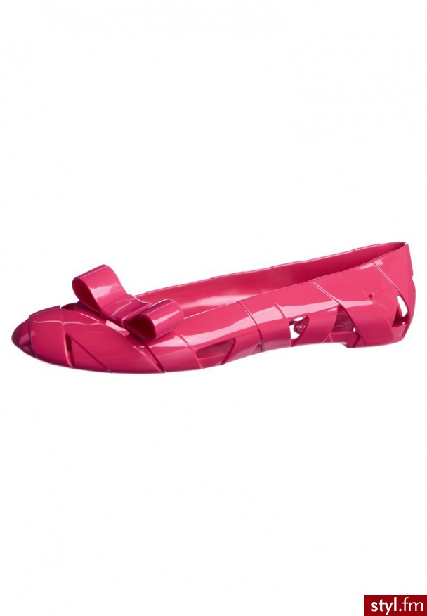 Kartell BOW WOW Baleriny różowy bow wow - Balerinki Buty Moda