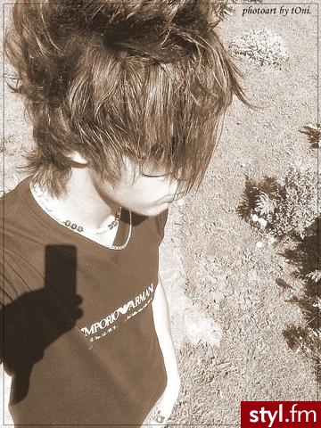 EMO Alternatywne Średnie Fryzury
