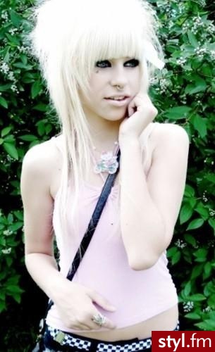EMO Alternatywne Średnie Fryzury