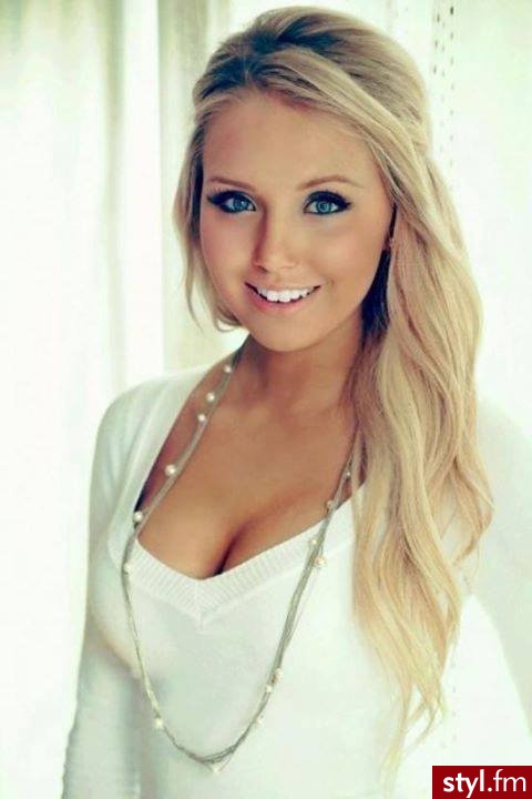Blond Rozpuszczone Kręcone Na co dzień Długie Fryzury