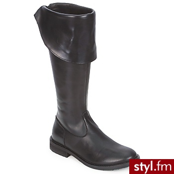Hip Buty Dziecko Vermi Black - Kozaki Buty Moda