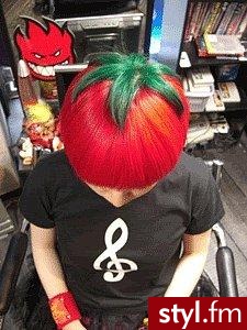 Punk Rock Alternatywne Średnie Fryzury