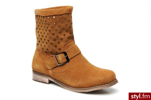 Latinas Półbuty i botki Tulene (Brązowy) - Botki Buty Moda