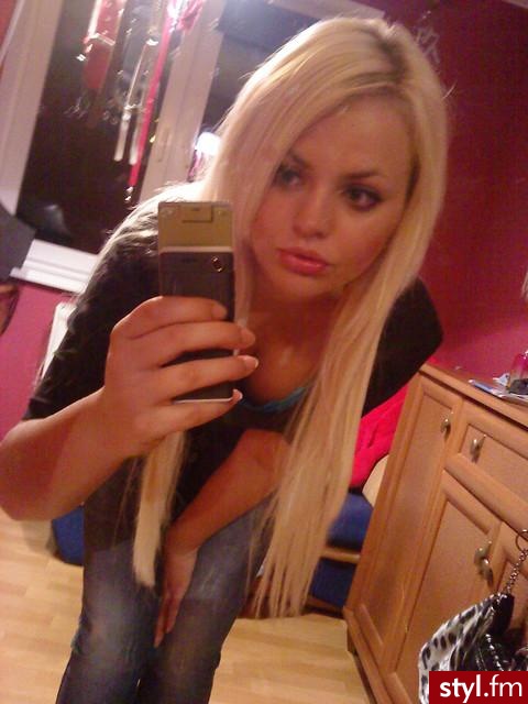 Blond Rozpuszczone Proste Na co dzień Długie Fryzury