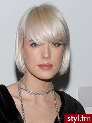 fryzury. Agyness Deyn - Krótkie Fryzury