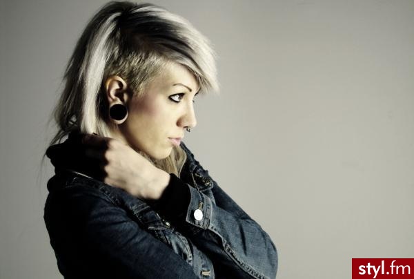 Punk Rock Alternatywne Średnie Fryzury