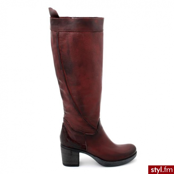 Venezia KOzAKI 7014 SAV RUBI - Kozaki Buty Moda
