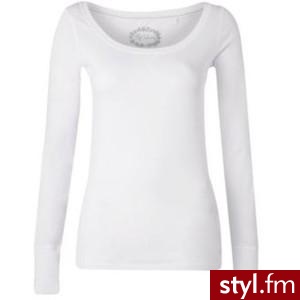 White scoop neck top - Red Herring - Polyvore. Pobrano ze strony: http://www.polyvore.com/white_scoop_neck_top/thing?id=25907342 - Pozostałe Ciuchy Moda
