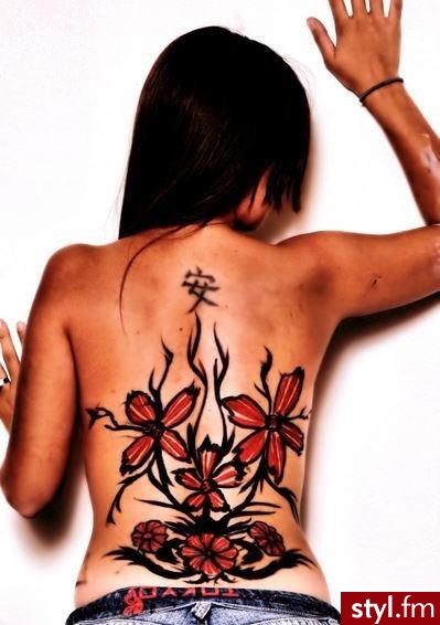 Bodypainting. - Tatuaże