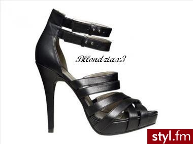 czarnee. x3x3x3 - Pozostałe Buty Moda