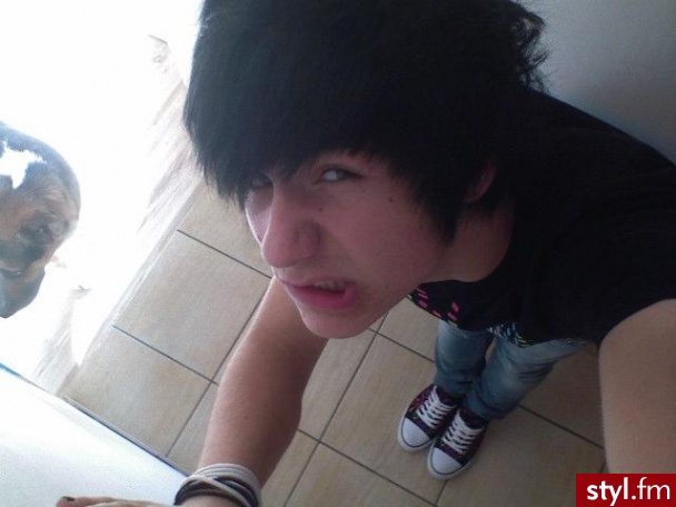 EMO Alternatywne Średnie Fryzury