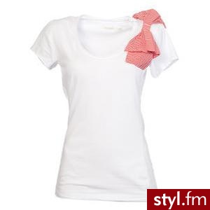 Sass - Lee Stripe Bow Tee at Birdsnest Online - Polyvore. Pobrano ze strony: http://www.polyvore.com/cgi/thing?id=27375938 - Pozostałe Ciuchy Moda