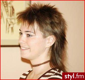 Średnie Fryzury