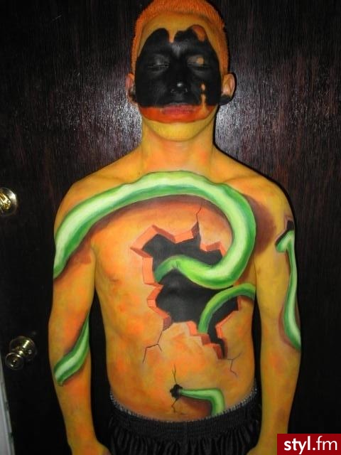 .... Bodypainting. - Tatuaże