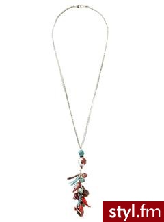 Charms pendant necklace - Multicoloured - Promod. Pobrano ze strony: http://www.promod.co.uk/jewellery/necklaces/charms-pendant-necklace-multicoloured-R1290086500.html - Pozostałe Dodatki Moda